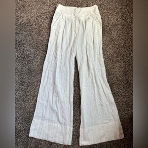 Free People linen pants.